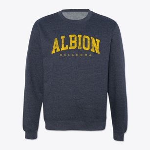 Albion Oklahoma Urban Vibe Crewneck Sweatshirt