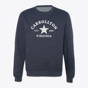 Carrollton Virginia Star Crewneck Sweatshirt