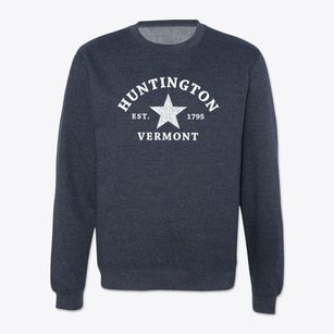 Huntington Vermont Star Crewneck Sweatshirt