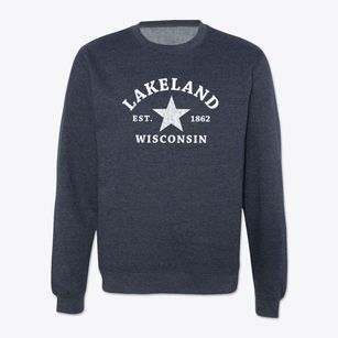 Lakeland Wisconsin Star Crewneck Sweatshirt