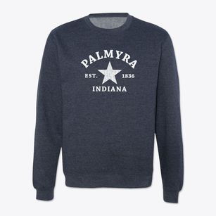 Palmyra Indiana Star Crewneck Sweatshirt