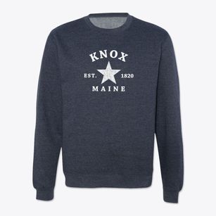 Knox Maine Star Crewneck Sweatshirt