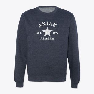 Aniak Alaska Star Crewneck Sweatshirt