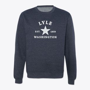 Lyle Washington Star Crewneck Sweatshirt