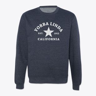 Yorba Linda California Star Crewneck Sweatshirt