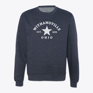 Withamsville Ohio Star Crewneck Sweatshirt