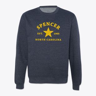 Spencer North Carolina Star Crewneck Sweatshirt