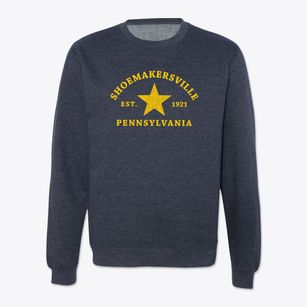 Shoemakersville Pennsylvania Star Crewneck Sweatshirt