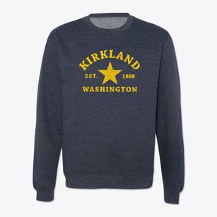 Kirkland Washington Star Crewneck Sweatshirt