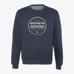 Northampton New York Color Fade Crewneck Sweatshirt