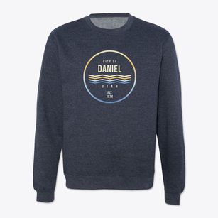 Daniel Utah Color Fade Crewneck Sweatshirt