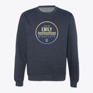 Emily Minnesota Color Fade Crewneck Sweatshirt