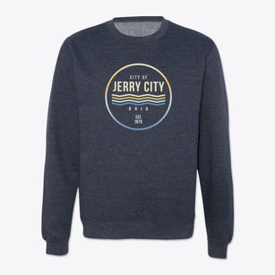 Jerry City Ohio Color Fade Crewneck Sweatshirt