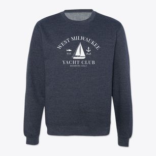 West Milwaukee Wisconsin Yacht Club Crewneck Sweatshirt