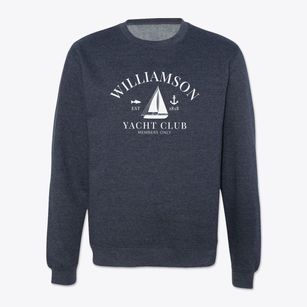 Williamson Illinois Yacht Club Crewneck Sweatshirt