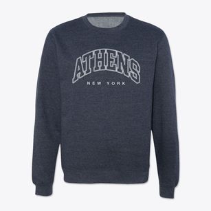 Athens New York Inline Crewneck Sweatshirt
