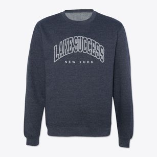 Lake Success New York Inline Crewneck Sweatshirt