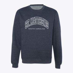 St. Matthews South Carolina Inline Crewneck Sweatshirt