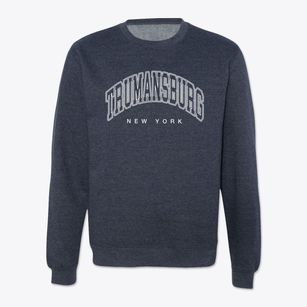 Trumansburg New York Inline Crewneck Sweatshirt