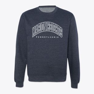 Marion Heights Pennsylvania Inline Crewneck Sweatshirt