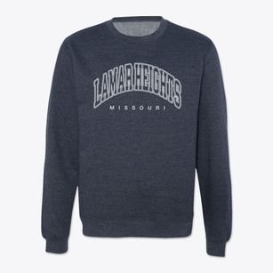 Lamar Heights Missouri Inline Crewneck Sweatshirt