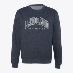 Llano Del Medio New Mexico Inline Crewneck Sweatshirt