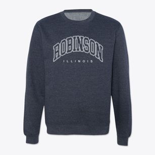 Robinson Illinois Inline Crewneck Sweatshirt