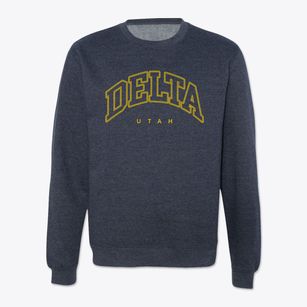 Delta Utah Inline Crewneck Sweatshirt