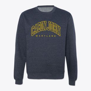 Cabin John Maryland Inline Crewneck Sweatshirt
