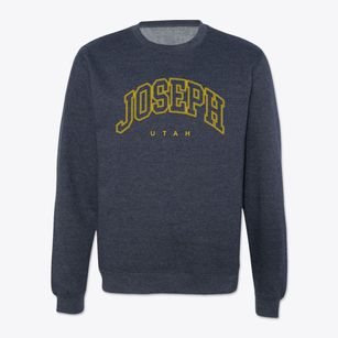 Joseph Utah Inline Crewneck Sweatshirt