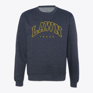Lawn Texas Inline Crewneck Sweatshirt