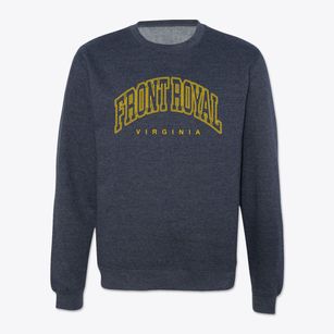 Front Royal Virginia Inline Crewneck Sweatshirt