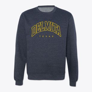 Delmita Texas Inline Crewneck Sweatshirt