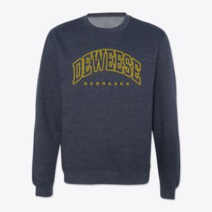 Deweese Nebraska Inline Crewneck Sweatshirt