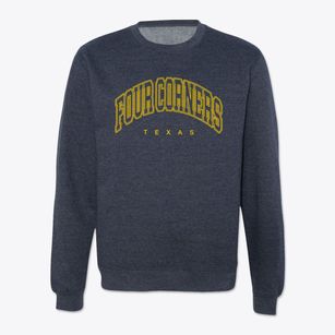 Four Corners Texas Inline Crewneck Sweatshirt