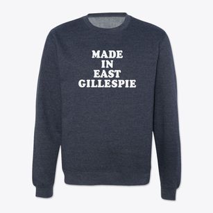 East Gillespie Illinois Classic 70s Crewneck Sweatshirt