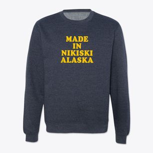 Nikiski Alaska Classic 70s Crewneck Sweatshirt