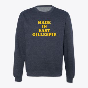 East Gillespie Illinois Classic 70s Crewneck Sweatshirt