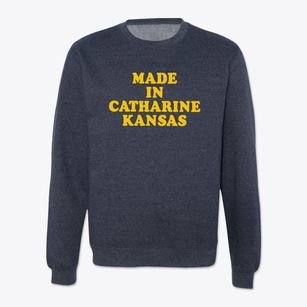 Catharine Kansas Classic 70s Crewneck Sweatshirt