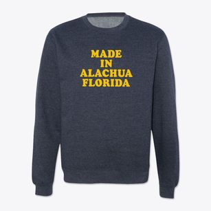 Alachua Florida Classic 70s Crewneck Sweatshirt