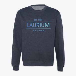Laurium Michigan Horizon Crewneck Sweatshirt