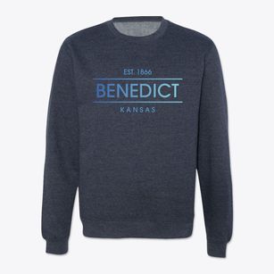 Benedict Kansas Horizon Crewneck Sweatshirt