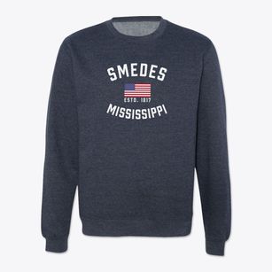 Smedes Mississippi Patriot Crewneck Sweatshirt