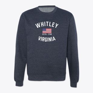Whitley Virginia Patriot Crewneck Sweatshirt