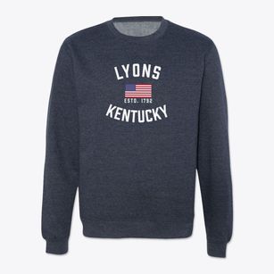 Lyons Kentucky Patriot Crewneck Sweatshirt