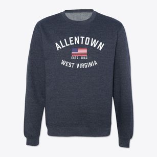 Allentown West Virginia Patriot Crewneck Sweatshirt