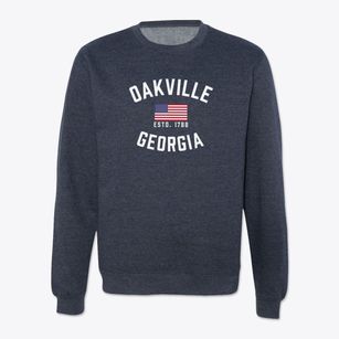 Oakville Georgia Patriot Crewneck Sweatshirt
