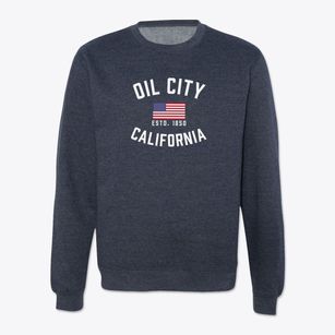 Oil City California Patriot Crewneck Sweatshirt