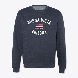 Buena Vista Arizona Patriot Crewneck Sweatshirt