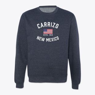 Carrizo New Mexico Patriot Crewneck Sweatshirt